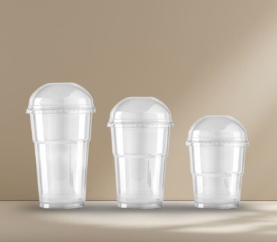 PET clear cold cups & lids