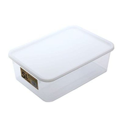 5L Rectangle Plastic Food Storage Box Set